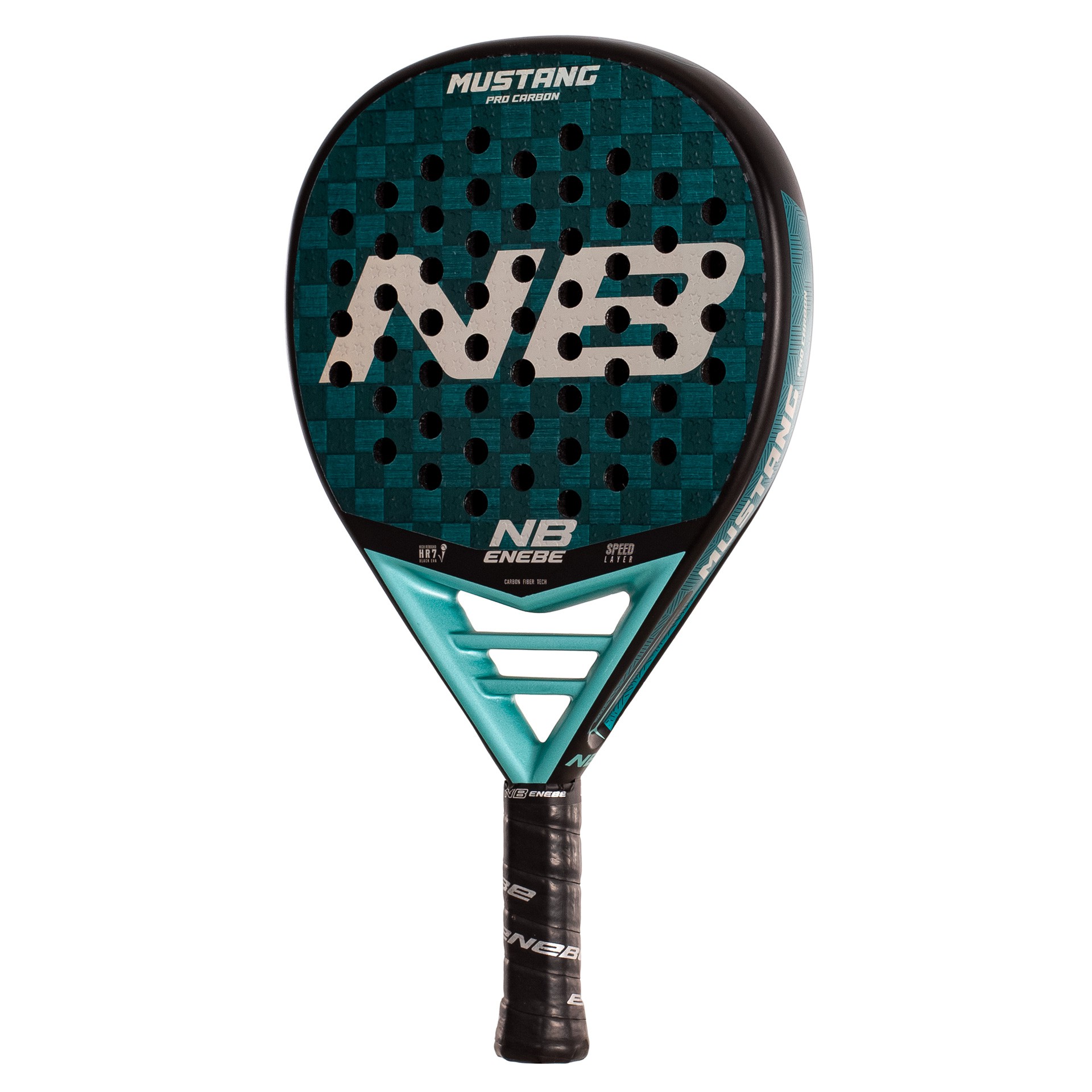 PALA DE PÁDEL ENEBE MUSTANG ESMERALD 15K - Imagen 6