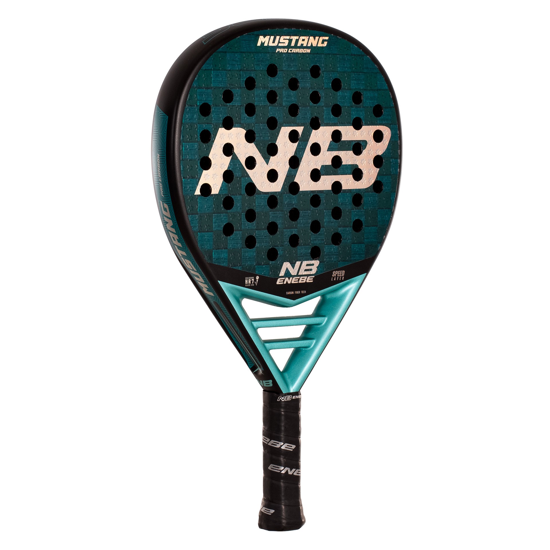 PALA DE PÁDEL ENEBE MUSTANG ESMERALD 15K - Imagen 7