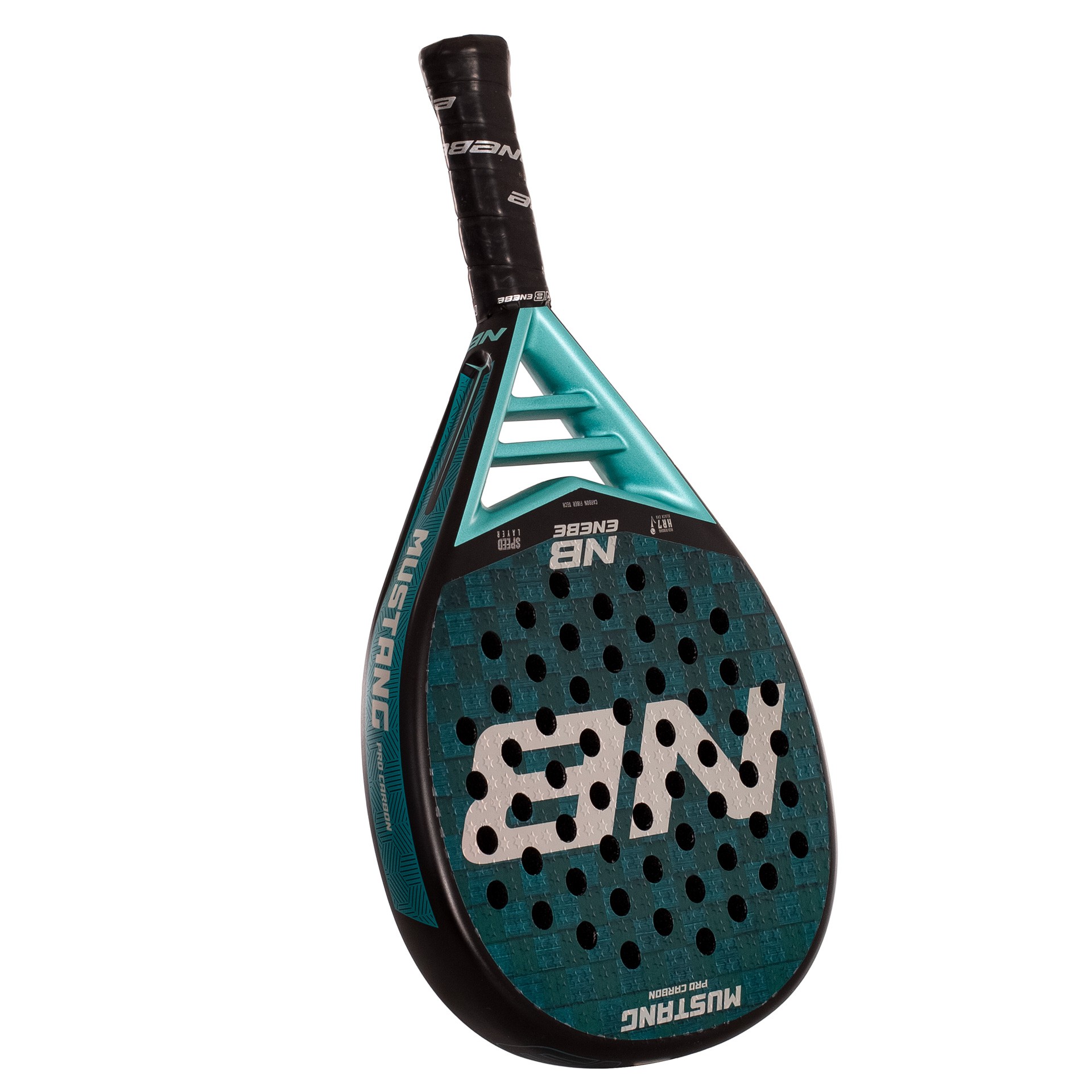 PALA DE PÁDEL ENEBE MUSTANG ESMERALD 15K - Imagen 2