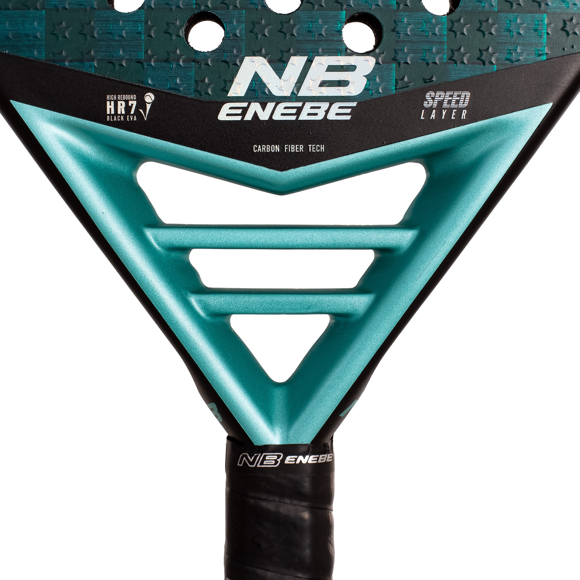 PALA DE PÁDEL ENEBE MUSTANG ESMERALD 15K - Imagen 4