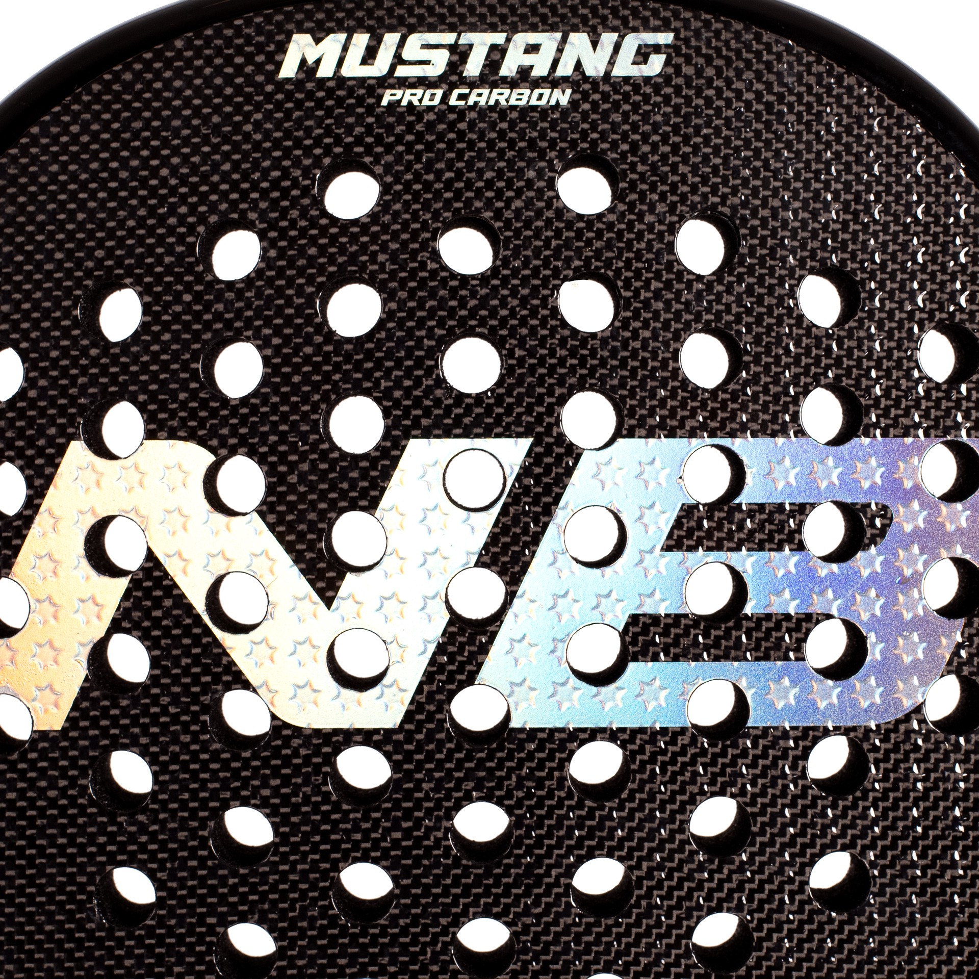 PALA DE PÁDEL ENEBE MUSTANG SILVER 3K - Imagen 8