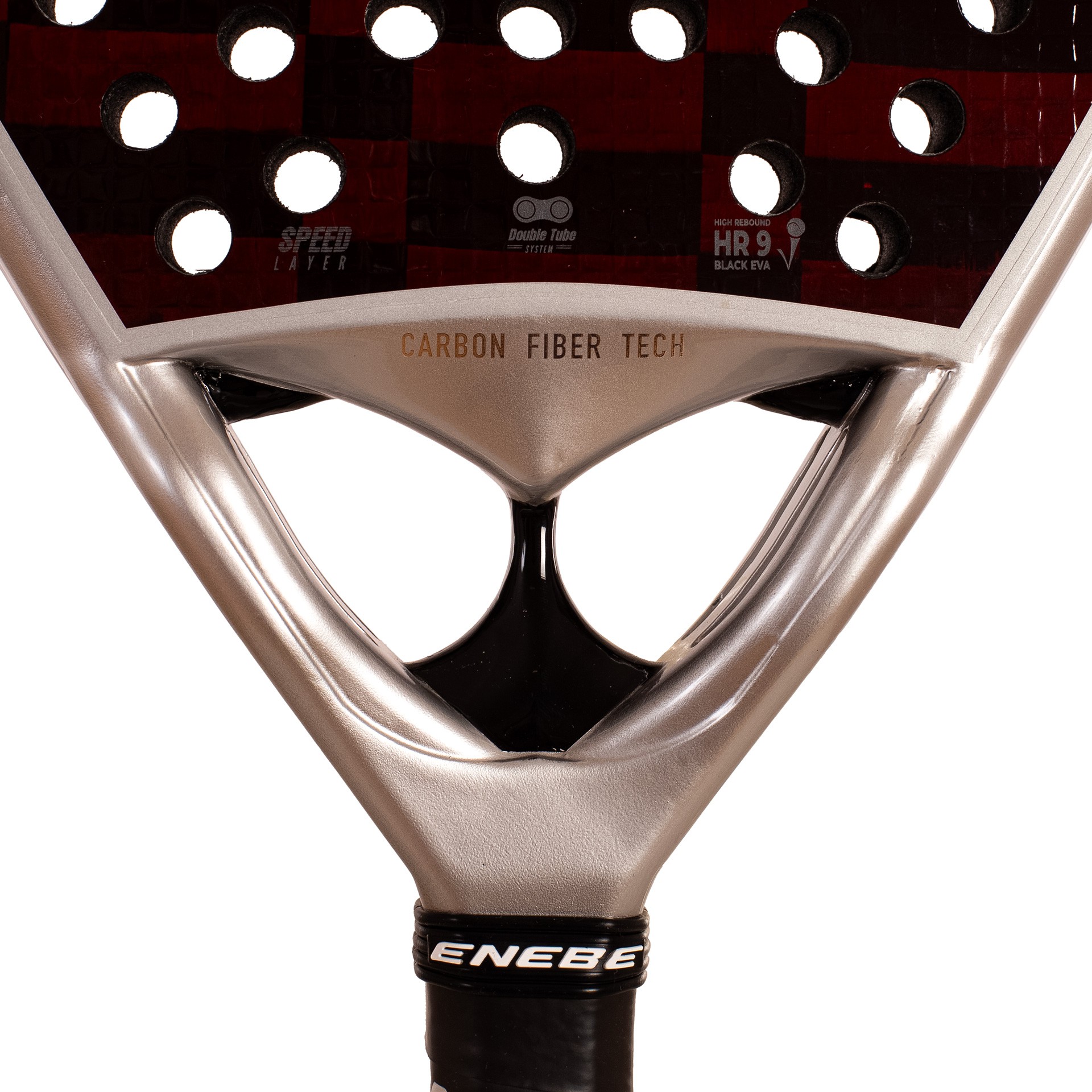 PALA DE PÁDEL ENEBE SUBURBAN RED 12K - Imagen 6