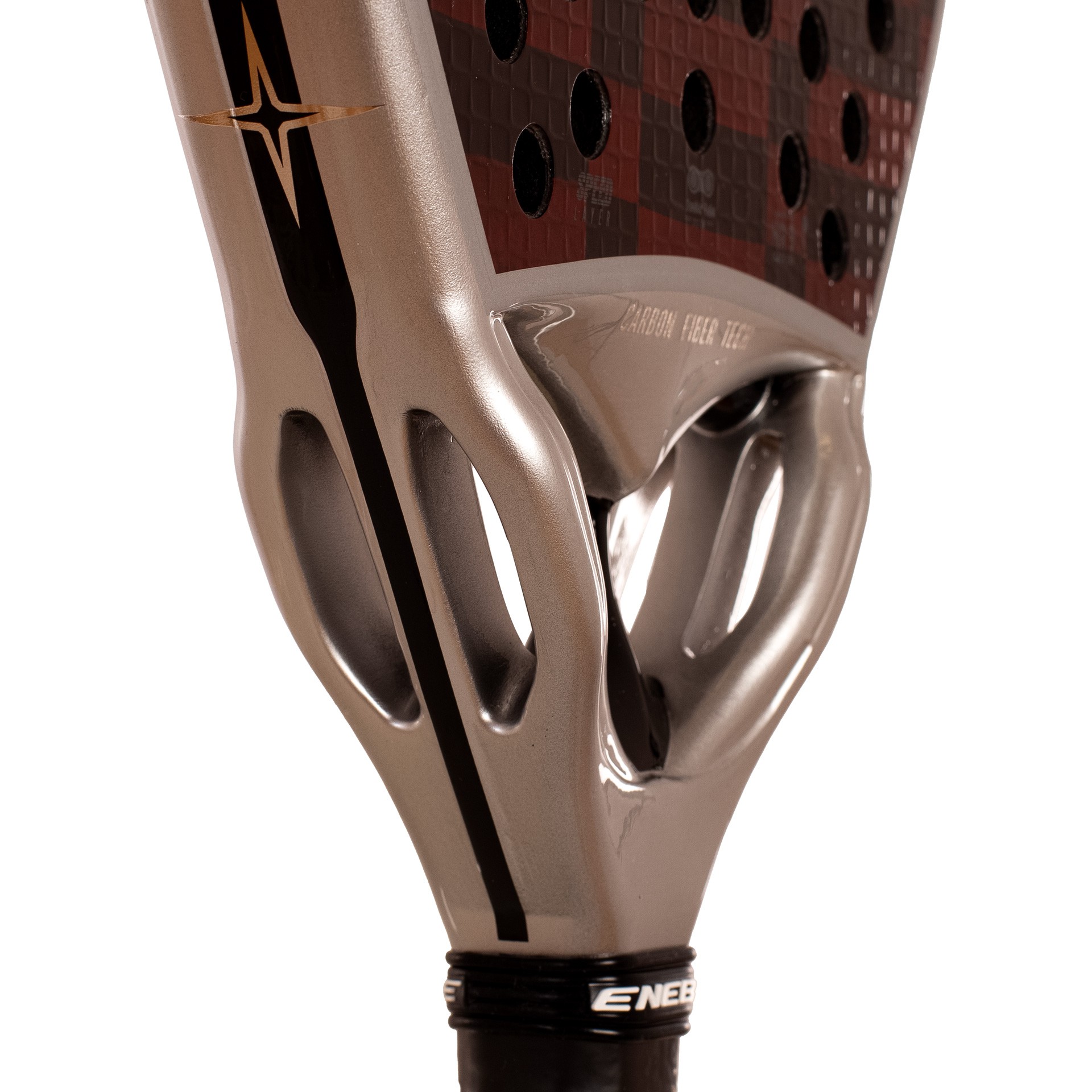 PALA DE PÁDEL ENEBE SUBURBAN RED 12K - Imagen 7