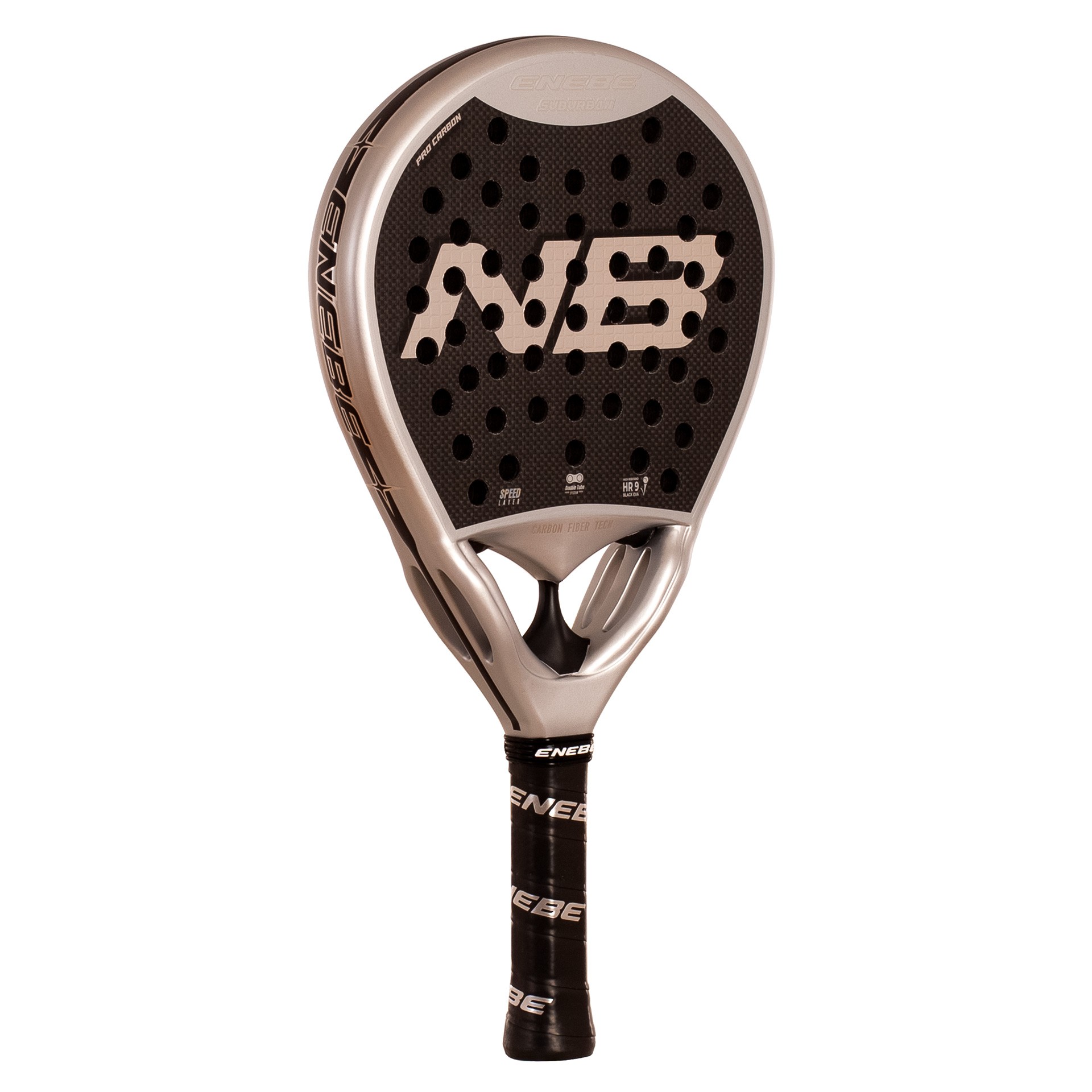 PALA DE PÁDEL ENEBE SUBURBAN SILVER 3K - Imagen 7