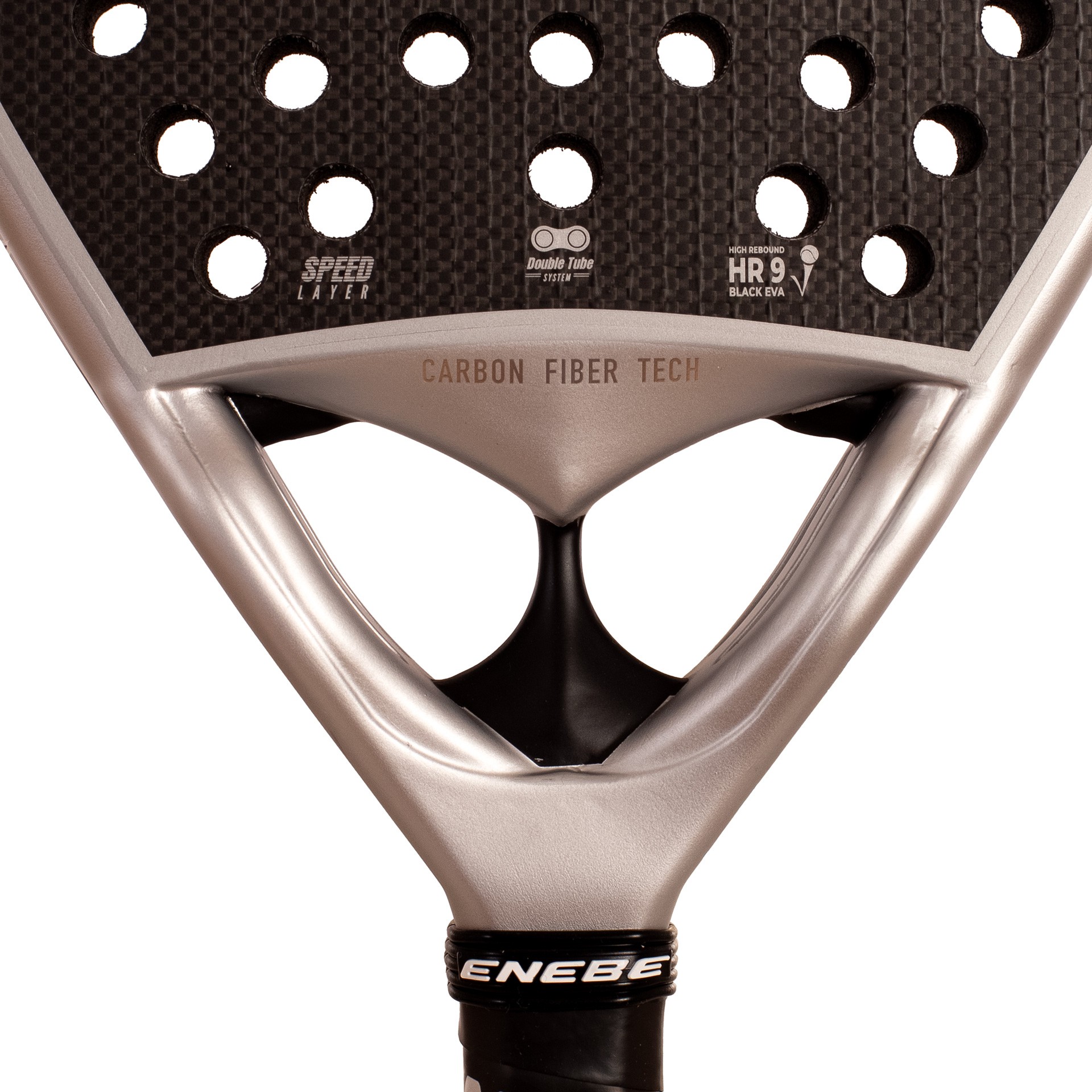 PALA DE PÁDEL ENEBE SUBURBAN SILVER 3K - Imagen 5