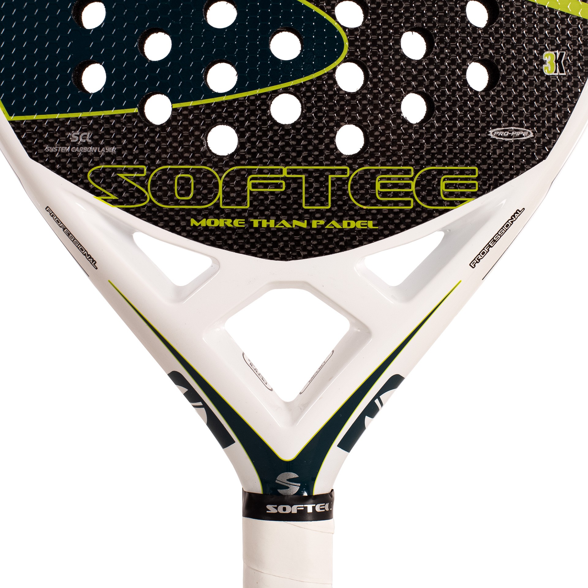 PALA DE PÁDEL SOFTEE FREEZER CARBON 3K PETROL - Imagen 2