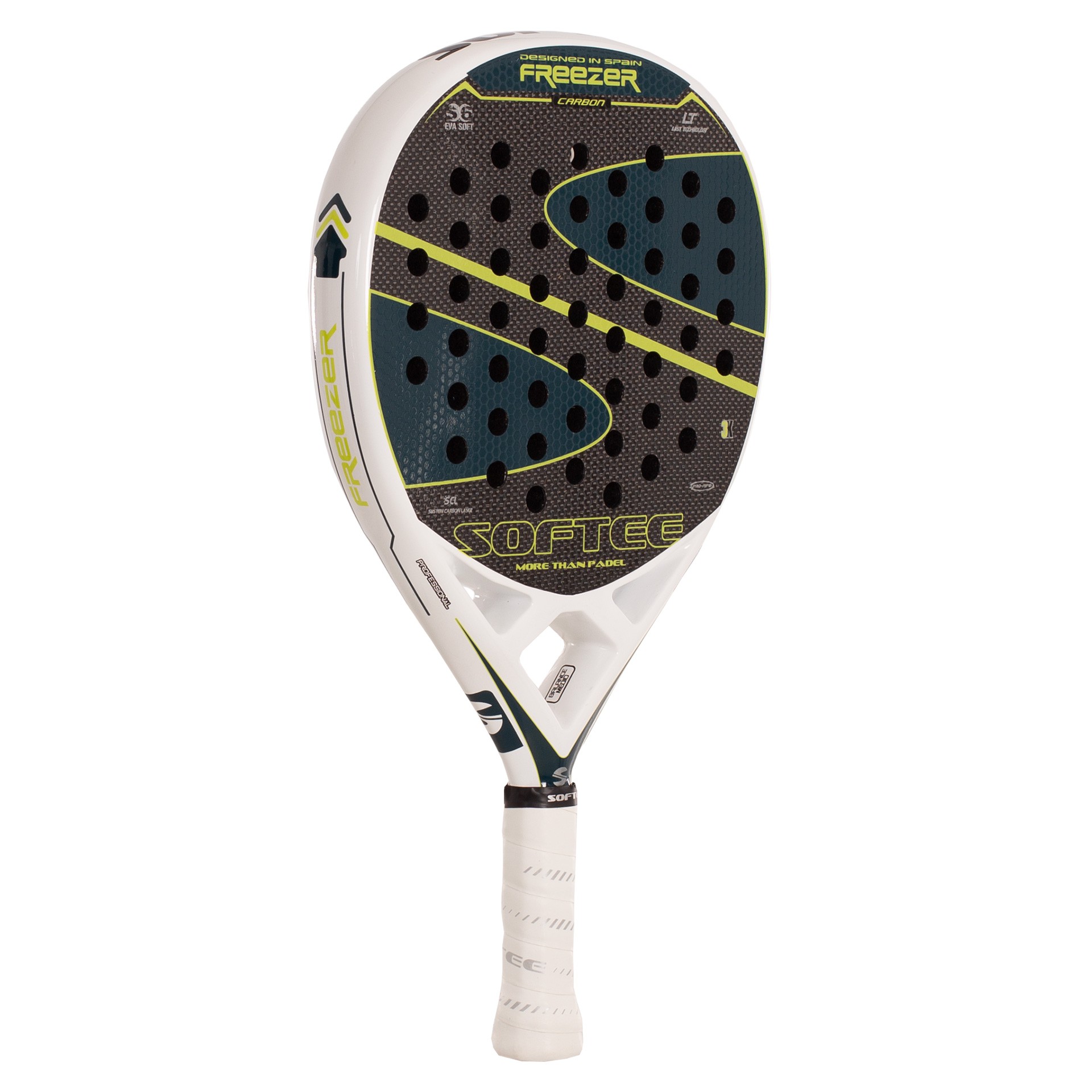 PALA DE PÁDEL SOFTEE FREEZER CARBON 3K PETROL - Imagen 6