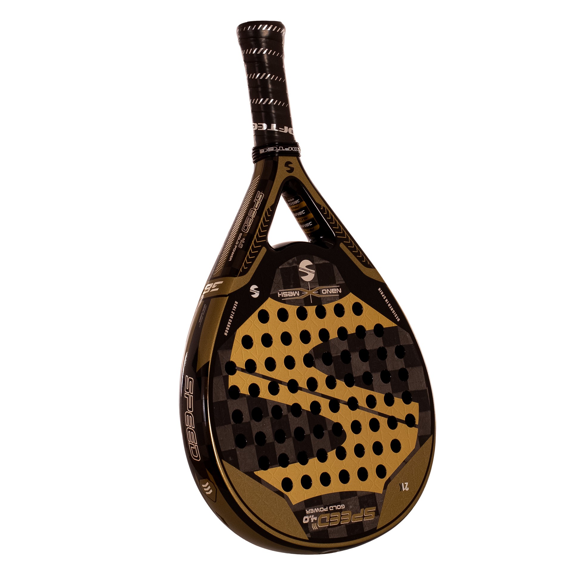 PALA DE PÁDEL SOFTEE SPEED GOLD POWER 4.0 NANO MESH - Imagen 6