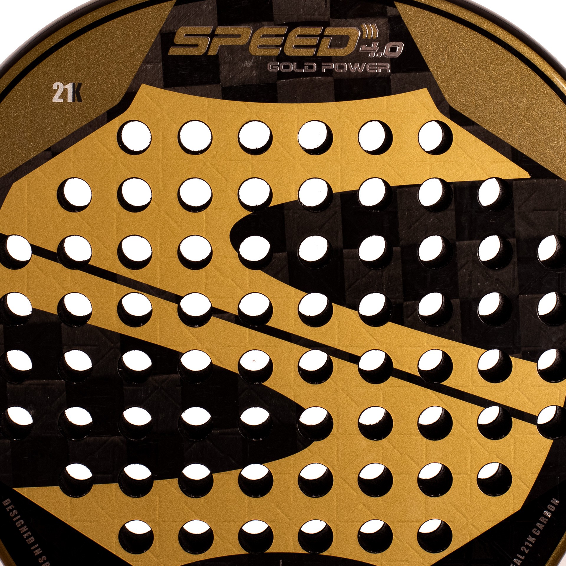 PALA DE PÁDEL SOFTEE SPEED GOLD POWER 4.0 NANO MESH - Imagen 3