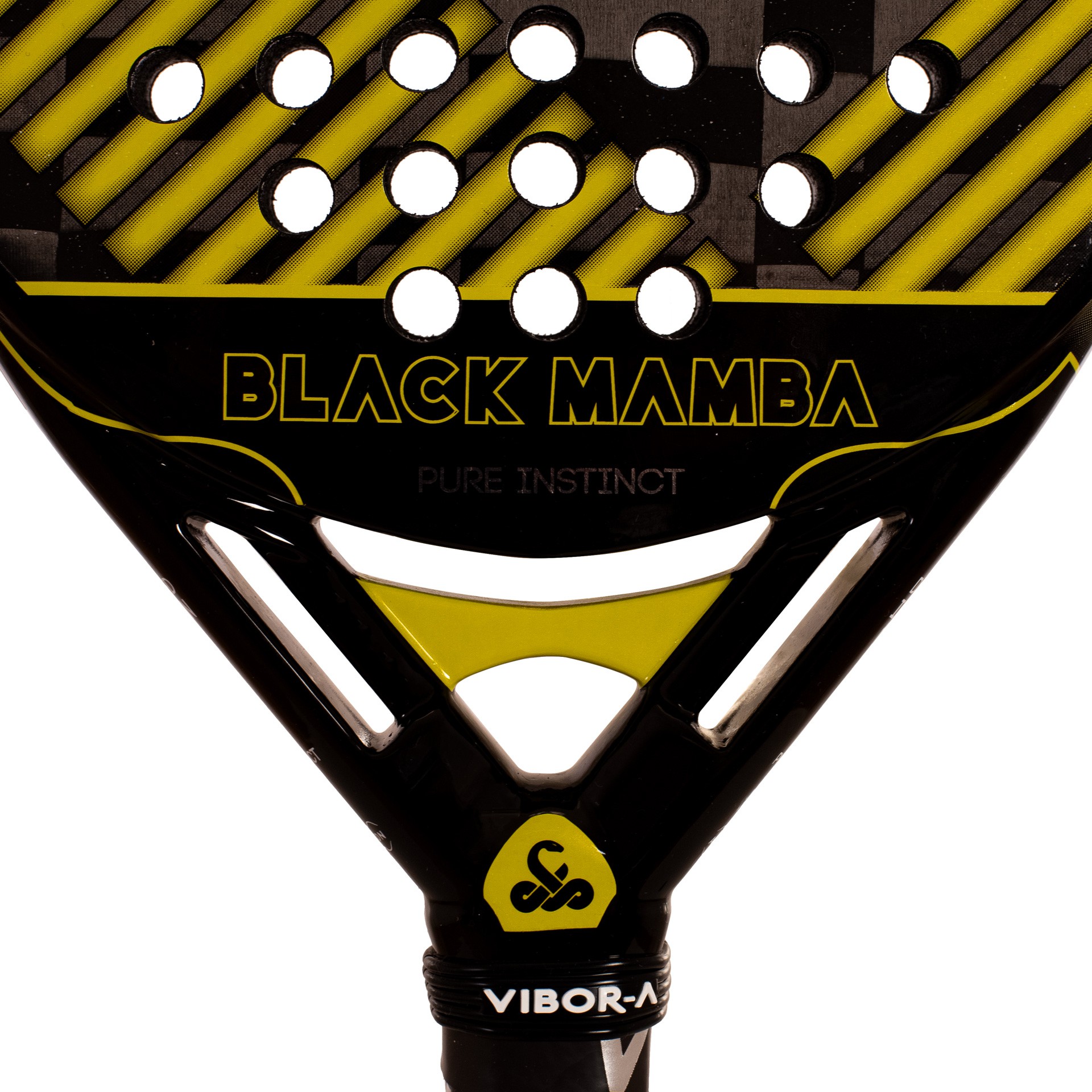 PALA DE PÁDEL VIBOR-A BLACK MAMBA EVO PRO BLACK - Imagen 4