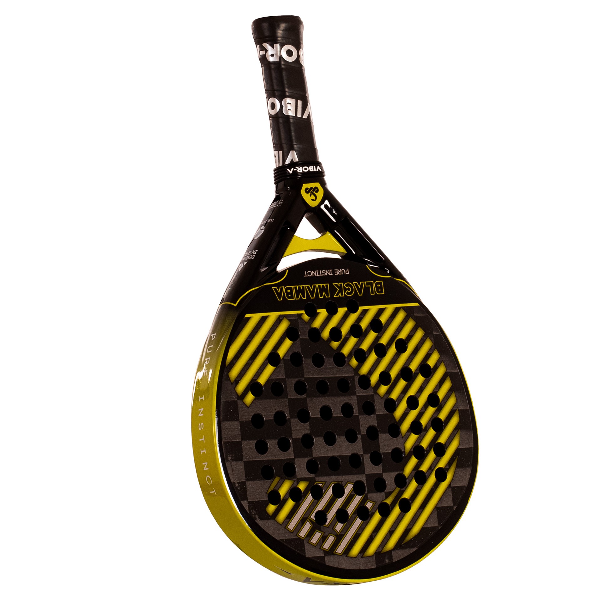 PALA DE PÁDEL VIBOR-A BLACK MAMBA EVO PRO BLACK - Imagen 3