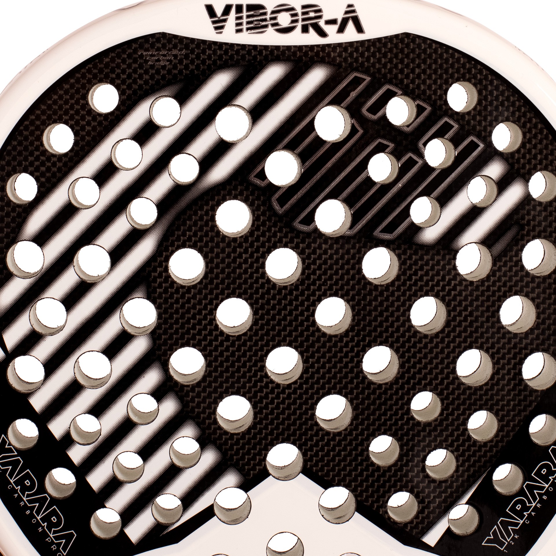 PALA DE PÁDEL VIBOR-A YARARA PRO WHITE 2.0 - Imagen 6