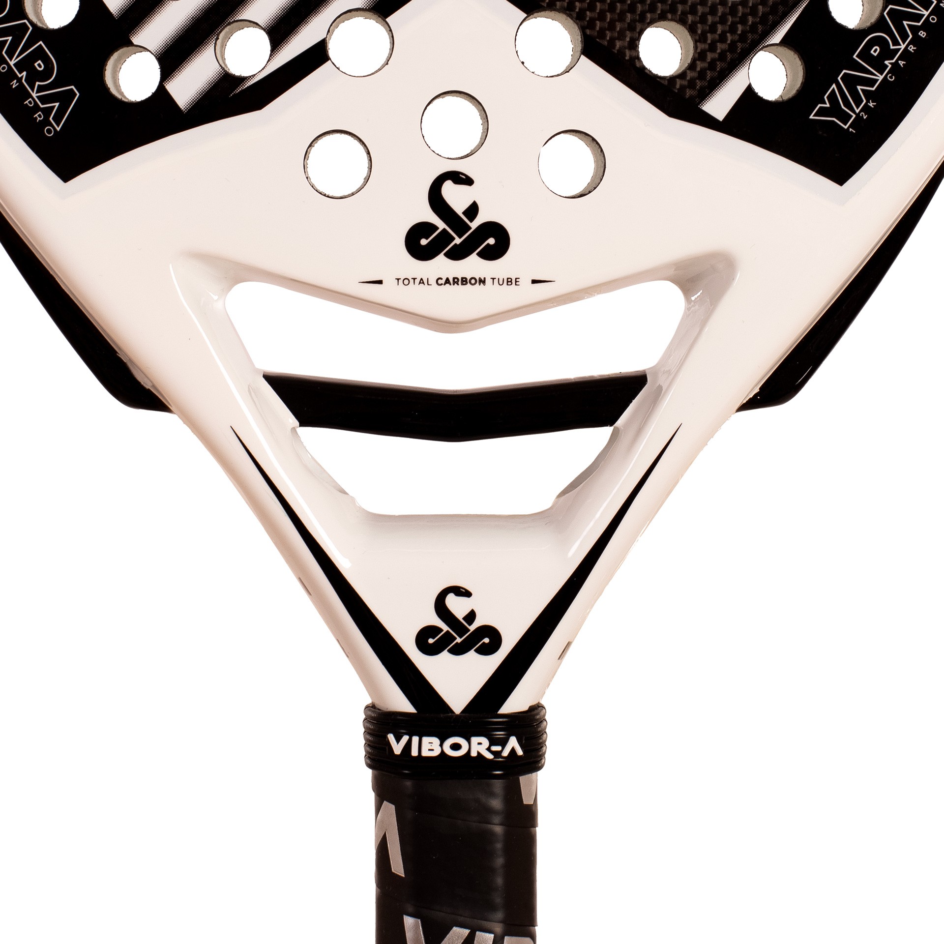 PALA DE PÁDEL VIBOR-A YARARA PRO WHITE 2.0 - Imagen 4